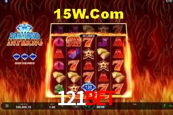 Interface moderna da plataforma 121Bet